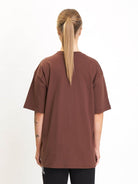 Babystaff College Oversize T-Shirt Brown - Amstaff Wear