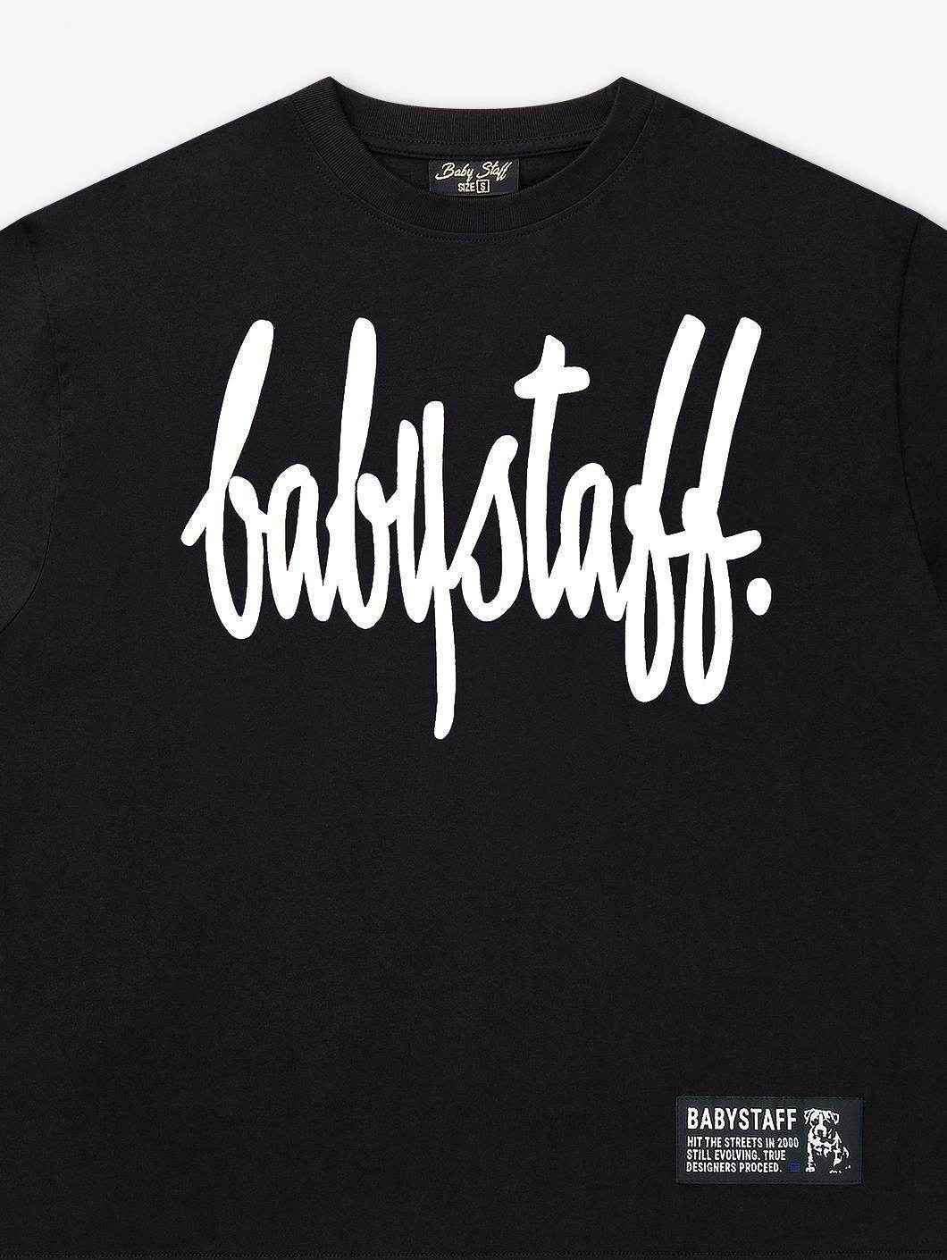 Babystaff Fast Oversized T-Shirt Black - Amstaff Wear