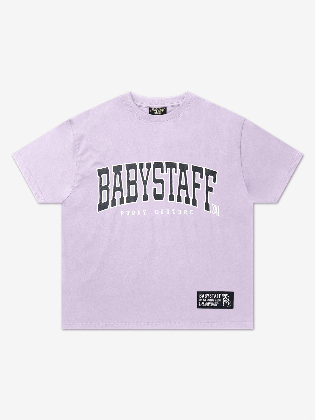 Babystaff College Oversize T-Shirt Lavender XL