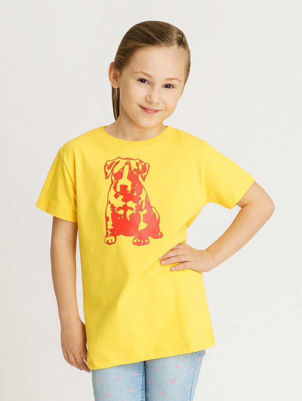 babystaff kids logo t-shirt yellow - 0