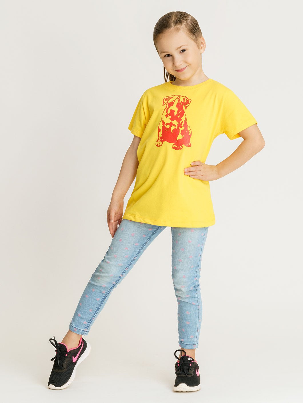 babystaff kids logo t-shirt yellow - 3