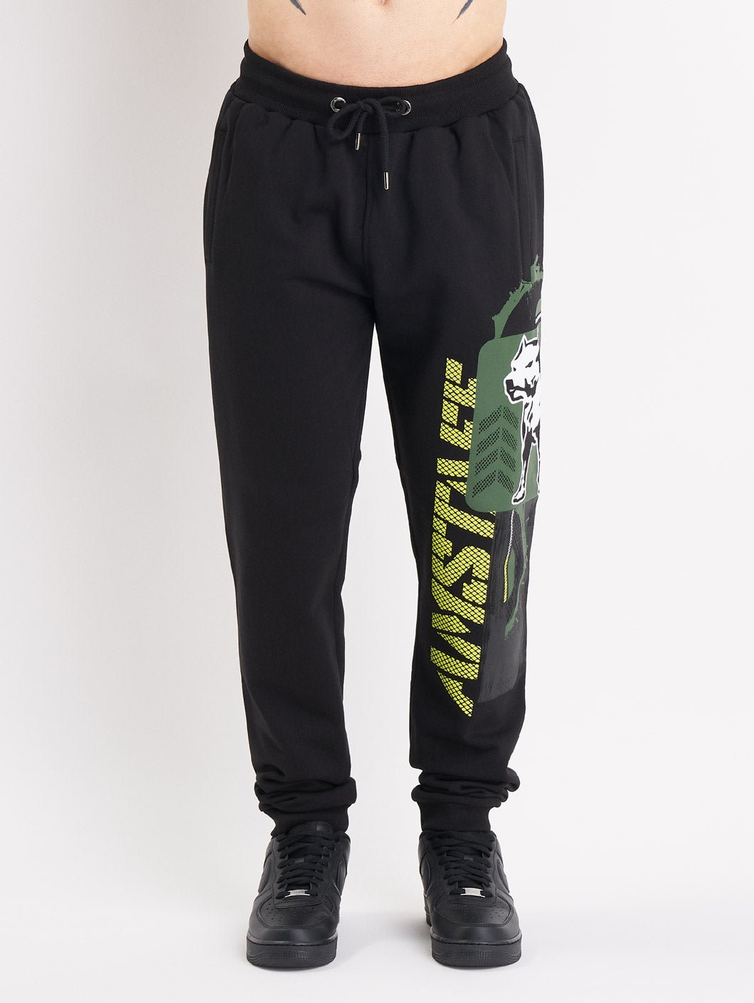 amstaff ninjo sweatpants black - 0