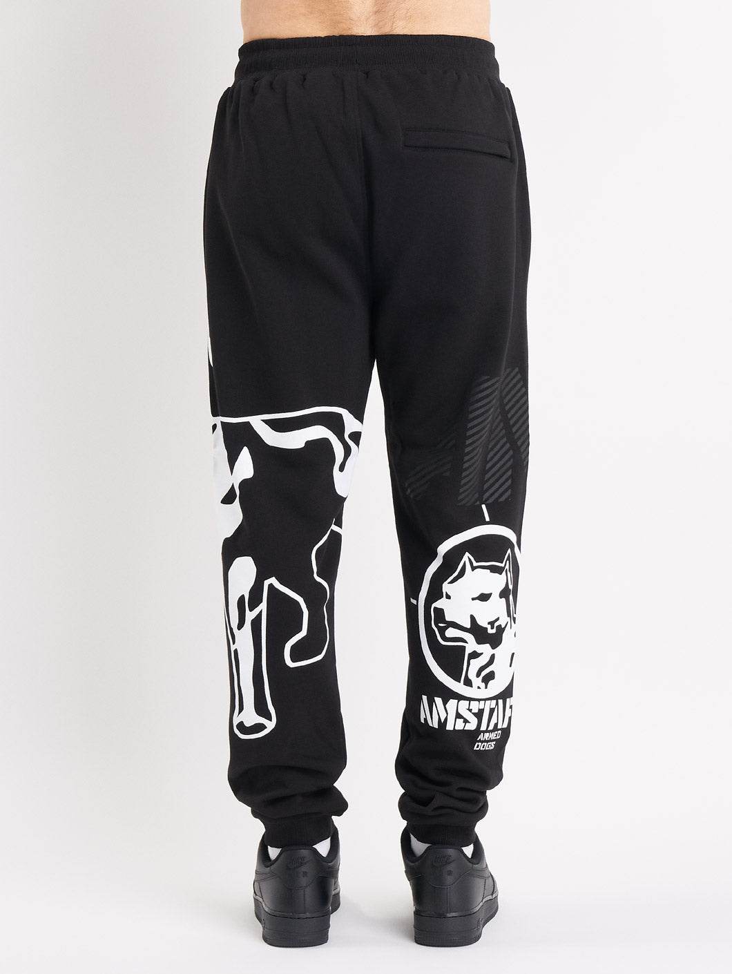 Amstaff Baran Sweatpants Black - Amstaff Wear