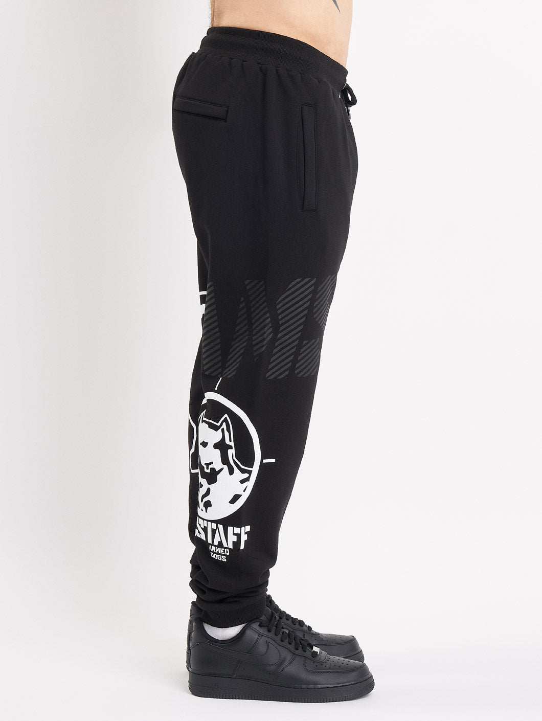 Amstaff Baran Sweatpants Black - Amstaff Wear