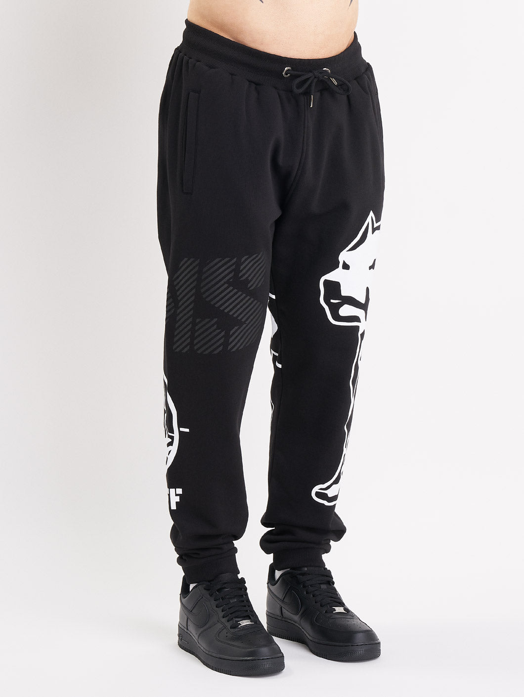 Amstaff Baran Sweatpants Black - Amstaff Wear