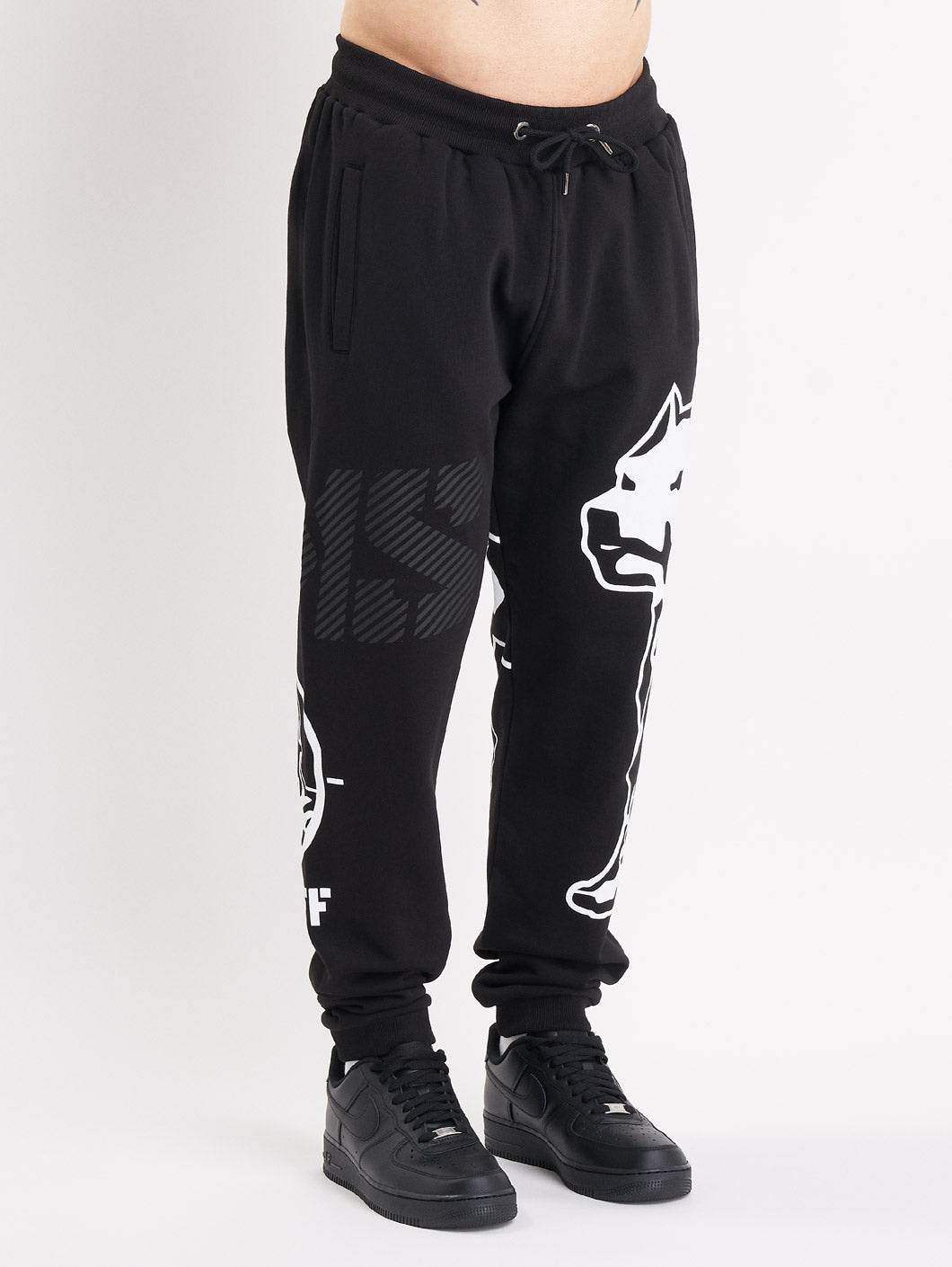 Amstaff Baran Sweatpants Black - Amstaff Wear