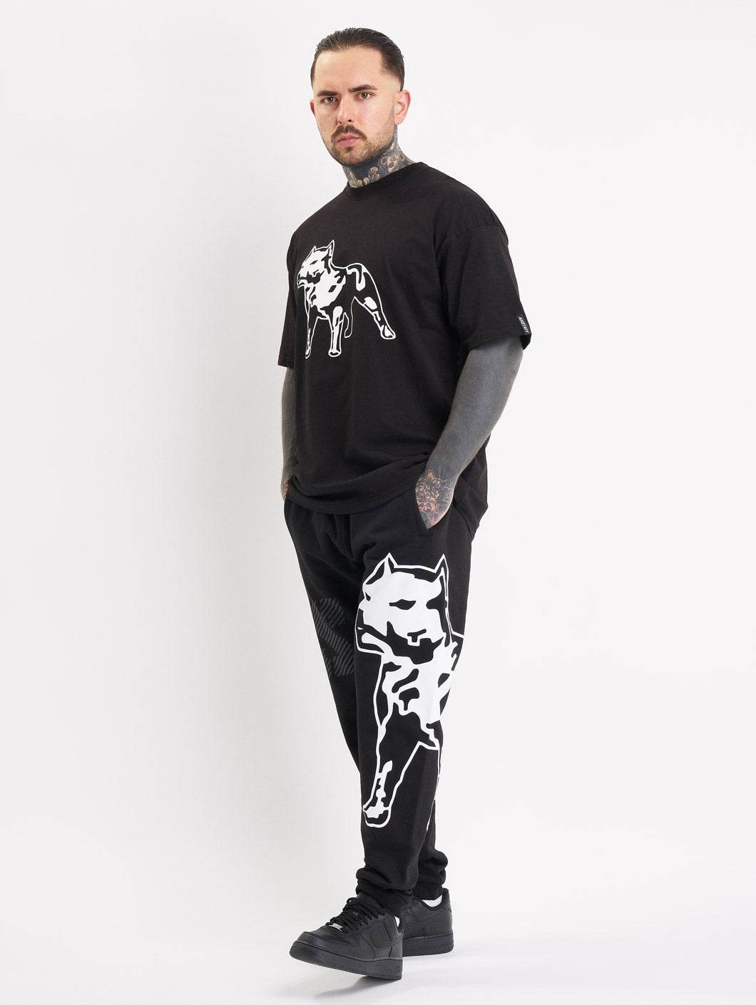 Amstaff Baran Sweatpants Black - Amstaff Wear