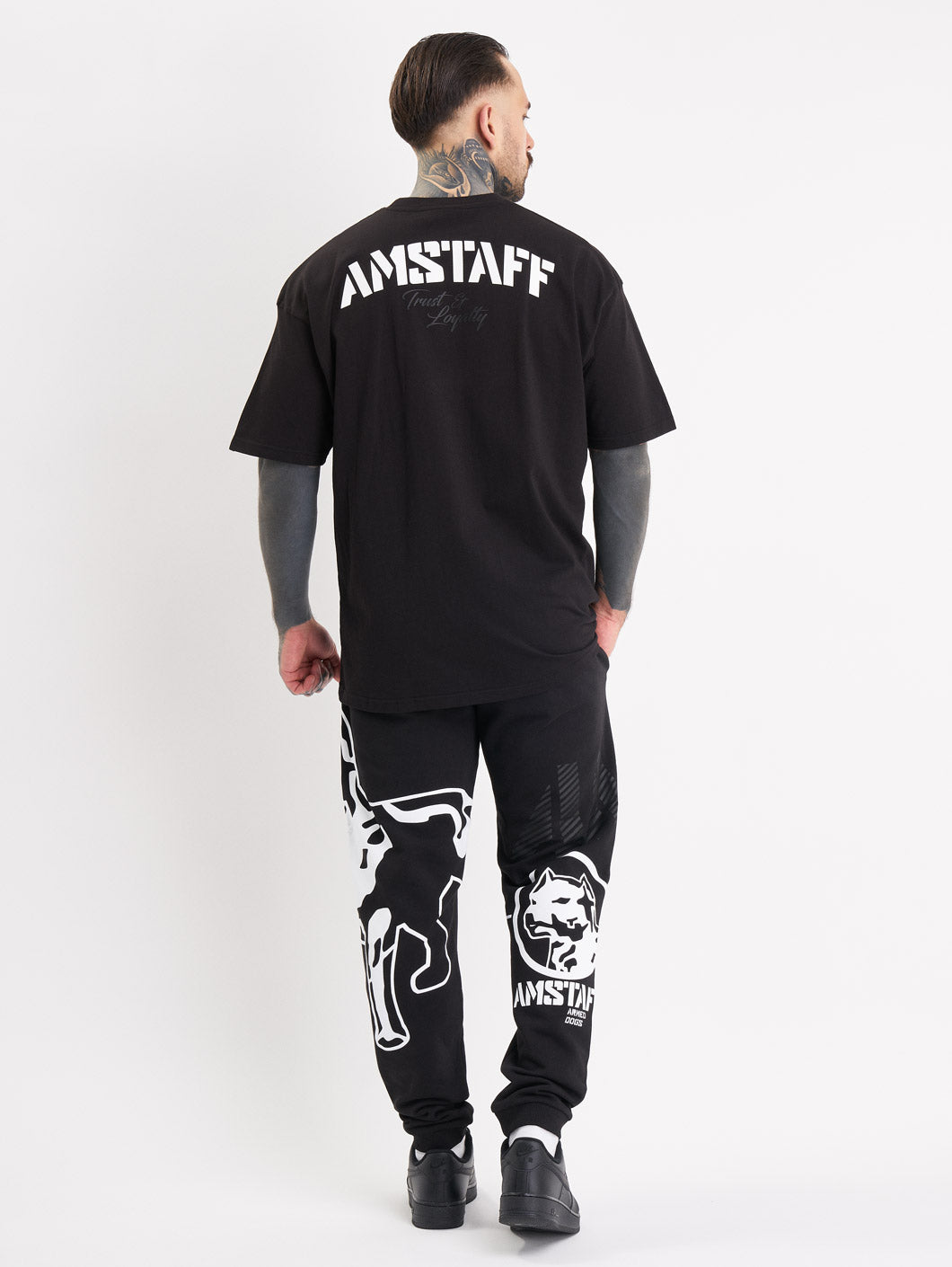 Amstaff Baran Sweatpants Black - Amstaff Wear
