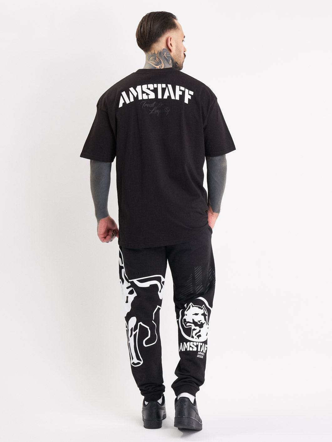 Amstaff Baran Sweatpants Black - Amstaff Wear