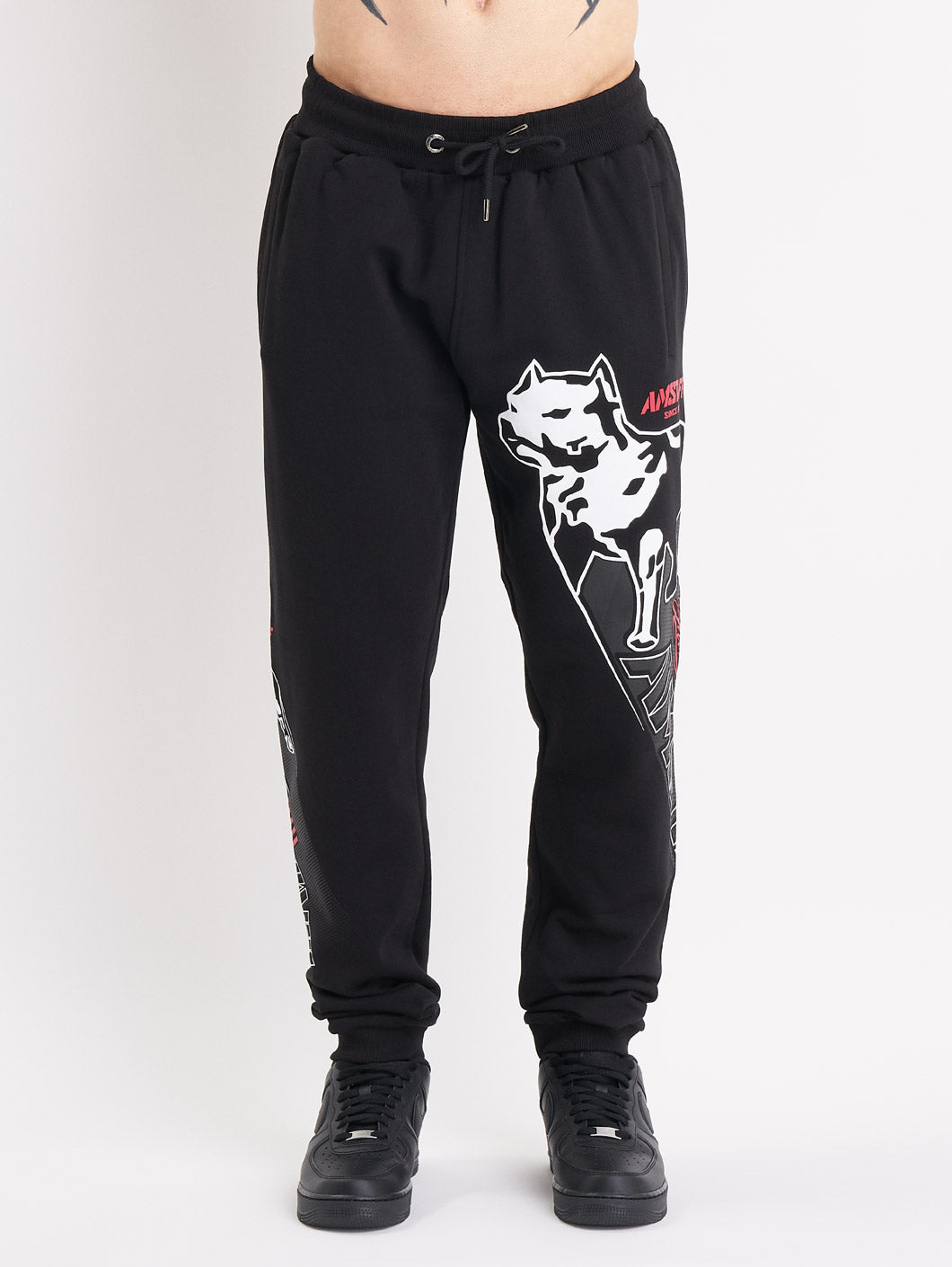 amstaff yeller sweatpants black - 0