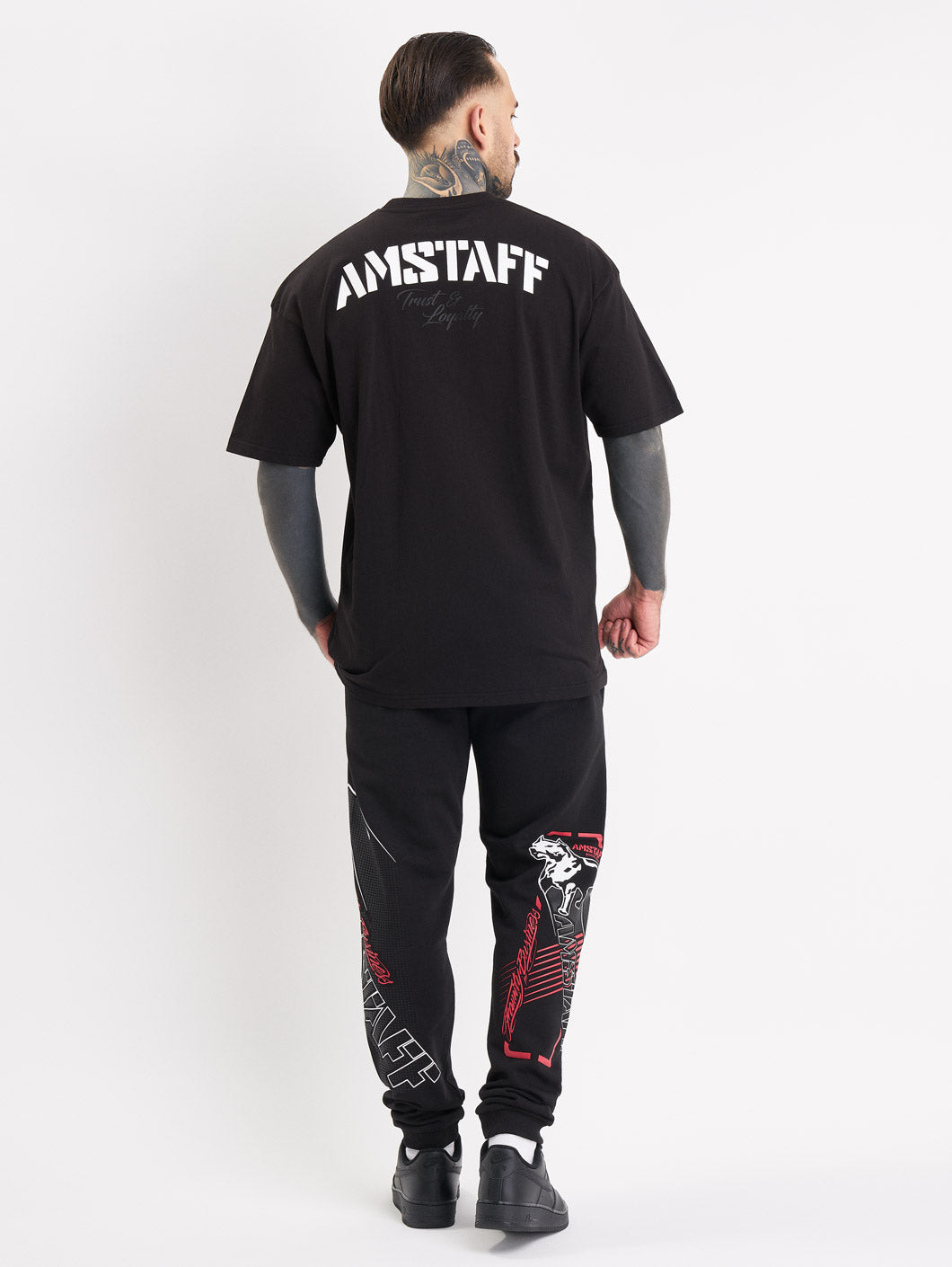 amstaff yeller sweatpants black - 2