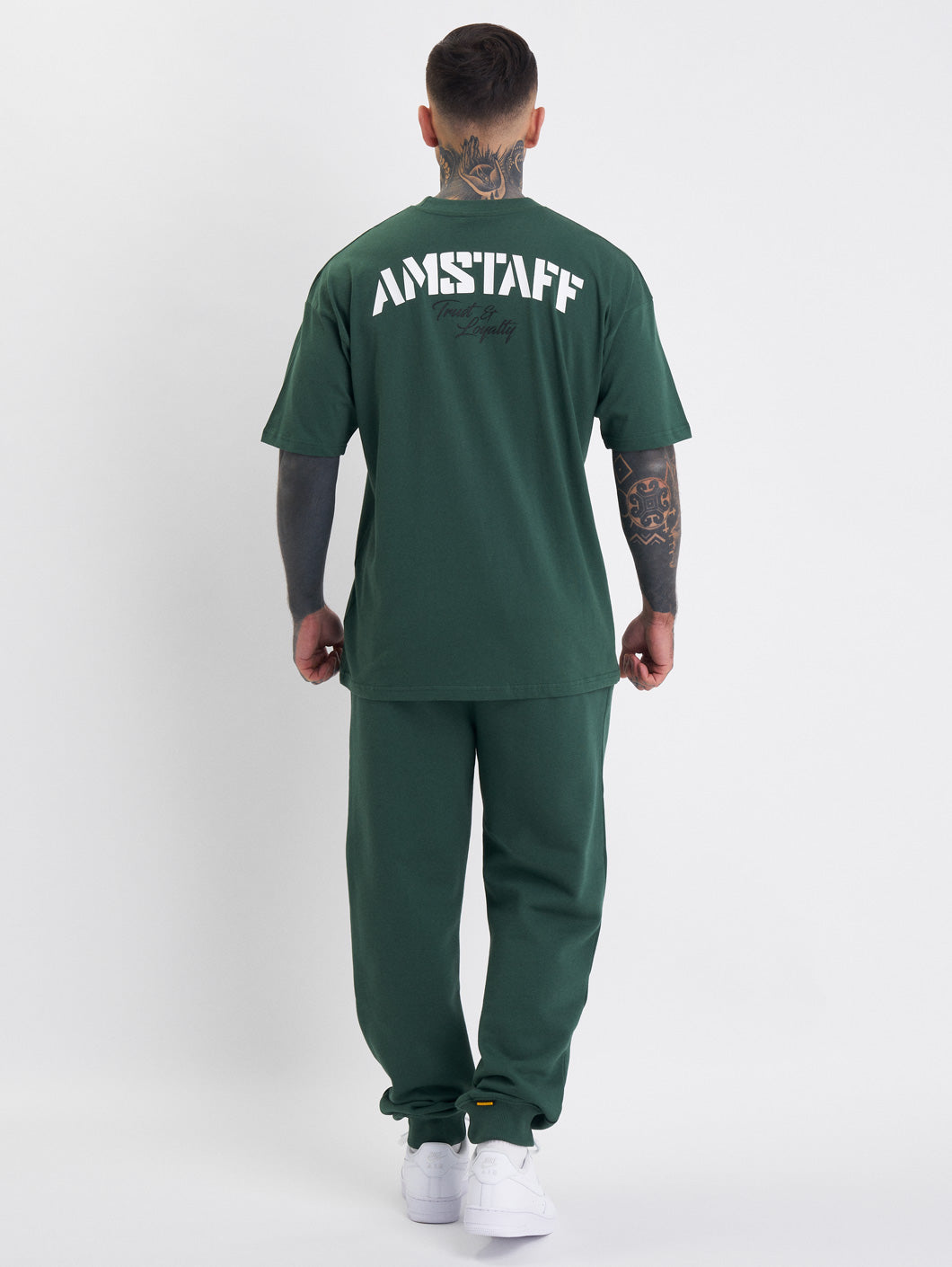 Amstaff Logo 2.0 T-Shirt Green - 1