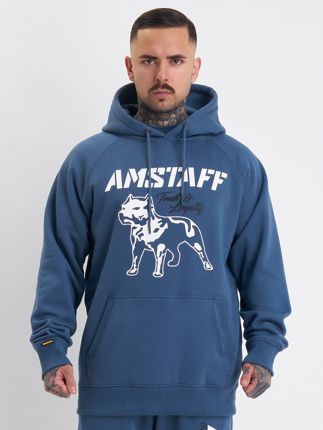 Amstaff Logo 2.0 Hoodie Cobald Blue - 5