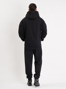 Amstaff Logo 2.0 Hoodie Black Red - Amstaff Wear