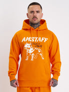 Amstaff Logo 2.0 Hoodie Orange - Amstaff Wear