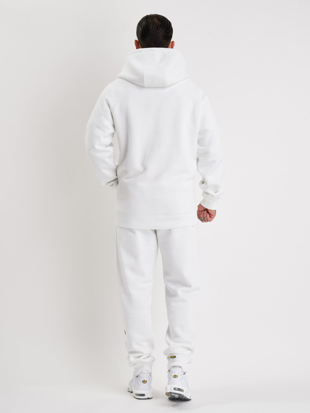 Amstaff Logo 2.0 Hoodie White Black