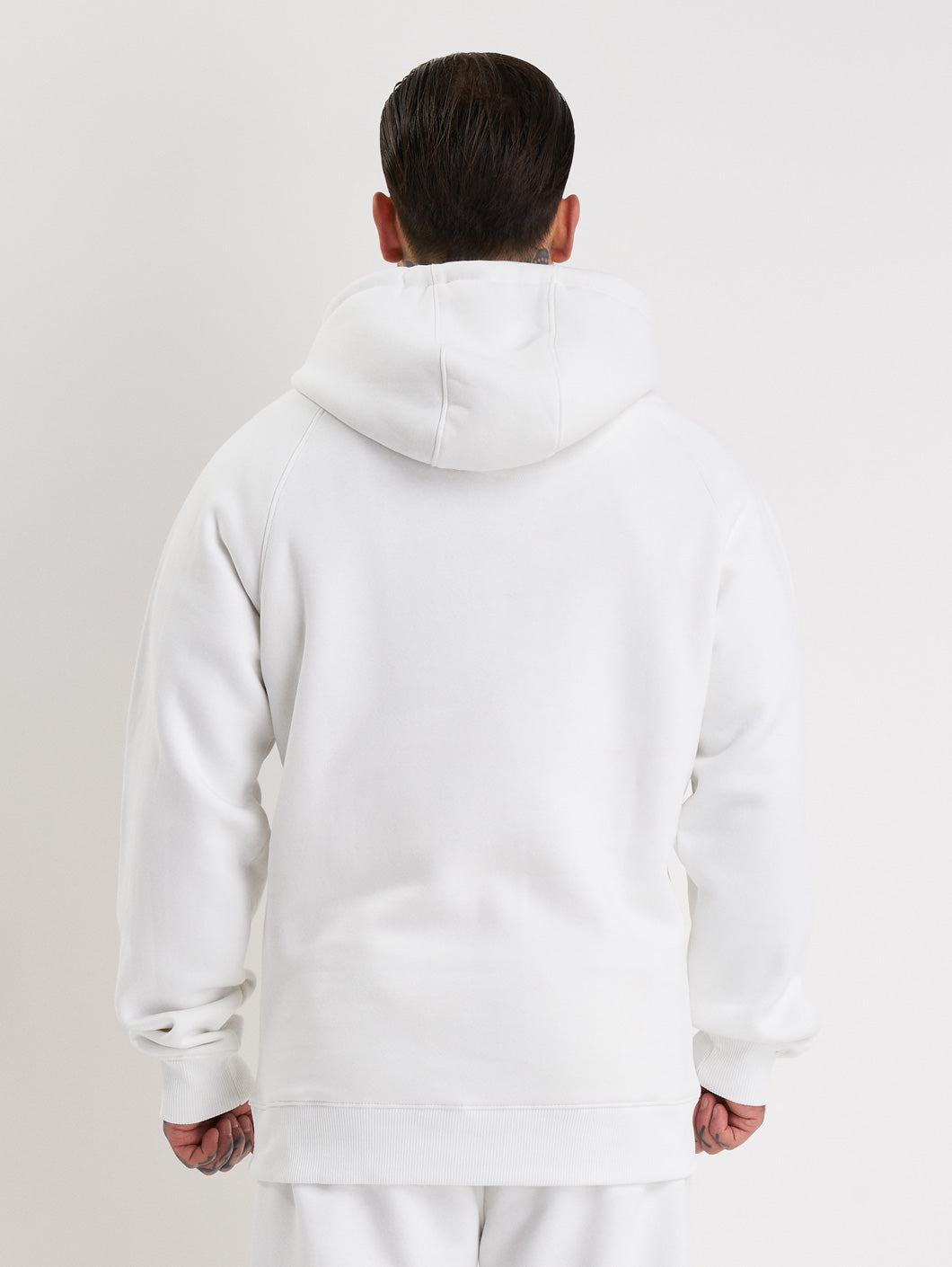 Amstaff Logo 2.0 Hoodie White Red