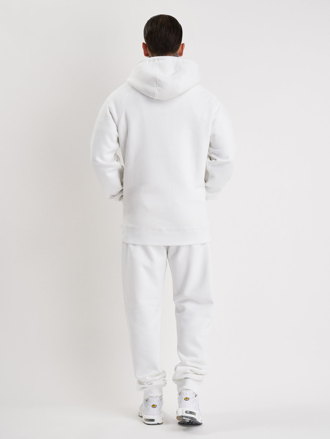 Amstaff Logo 2.0 Hoodie White Red