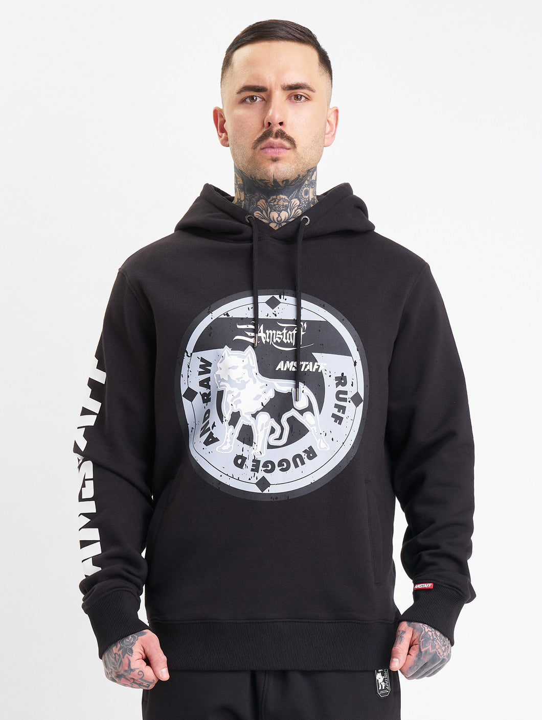 Amstaff Dyster Hoodie Black - Amstaff Wear