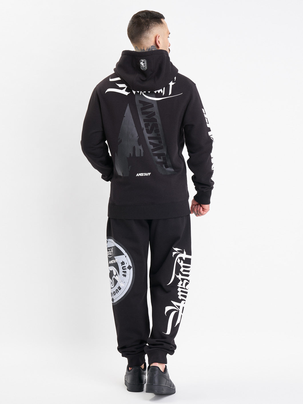 Amstaff Dyster Hoodie Black - Amstaff Wear