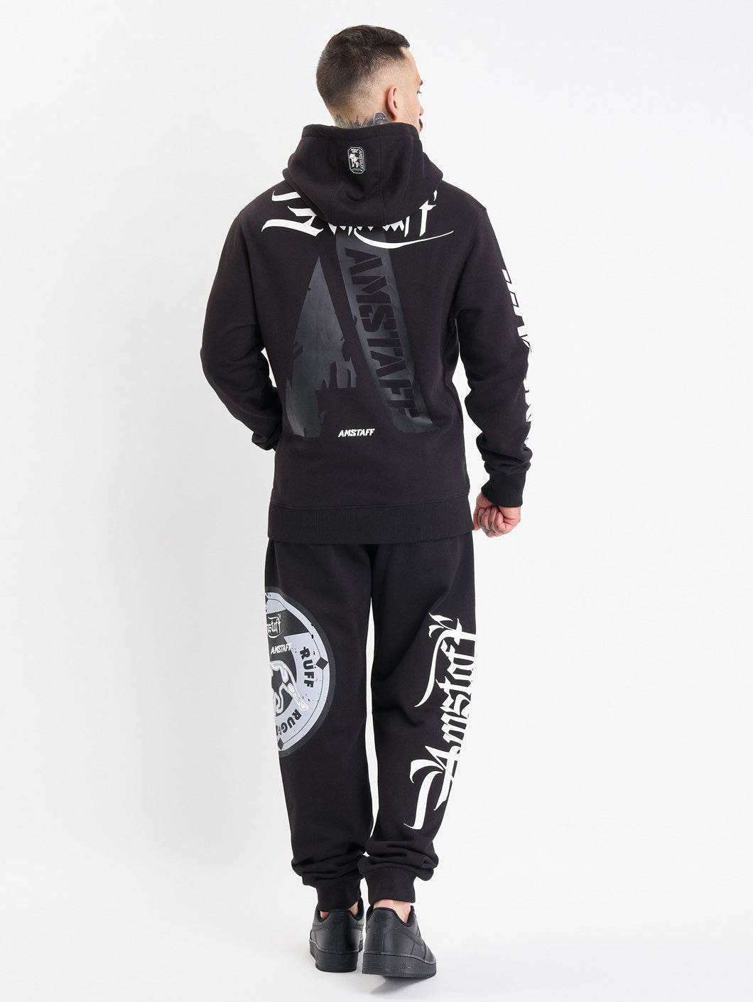 Amstaff Dyster Hoodie Black - Amstaff Wear