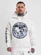 amstaff dyster hoodie white - 0