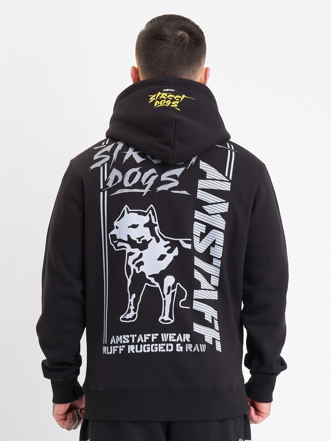 Amstaff Hunters Hoodie Black