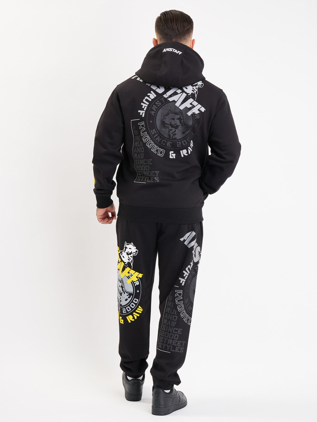 Amstaff Velar Hoodie Black - Amstaff Wear