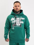 Amstaff Torvok Hoodie Green - Amstaff Wear