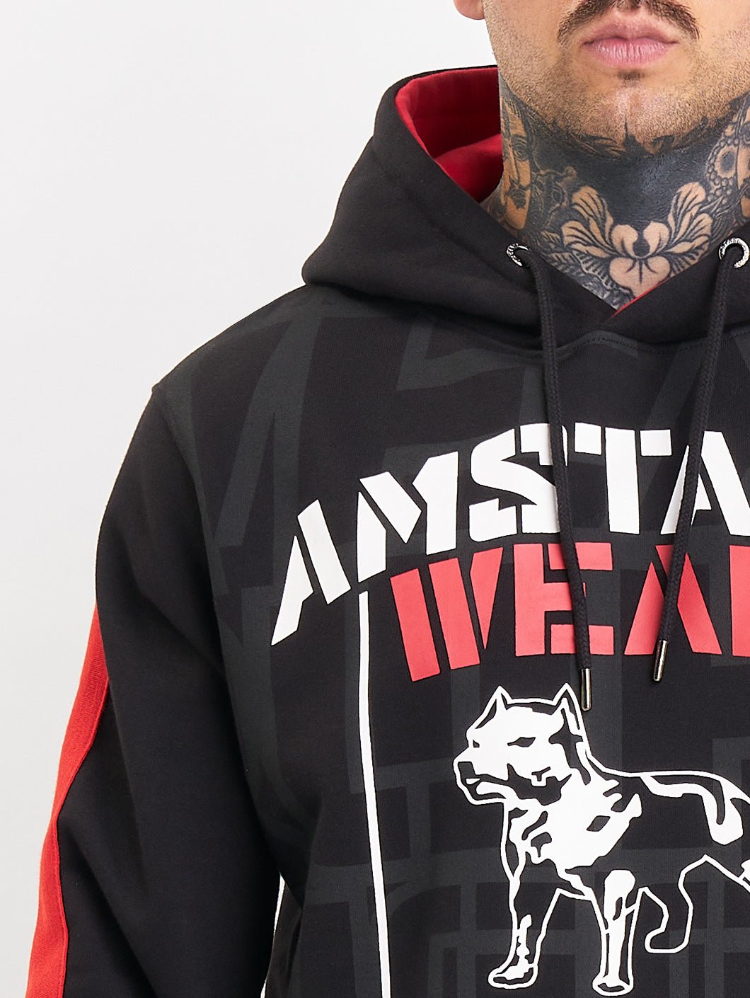 amstaff auron hoodie black - 4