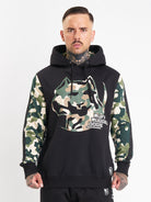 amstaff corven hoodie black camouflage - 0