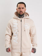 Amstaff Valtor Ziphoodie Creamwood - Amstaff Wear