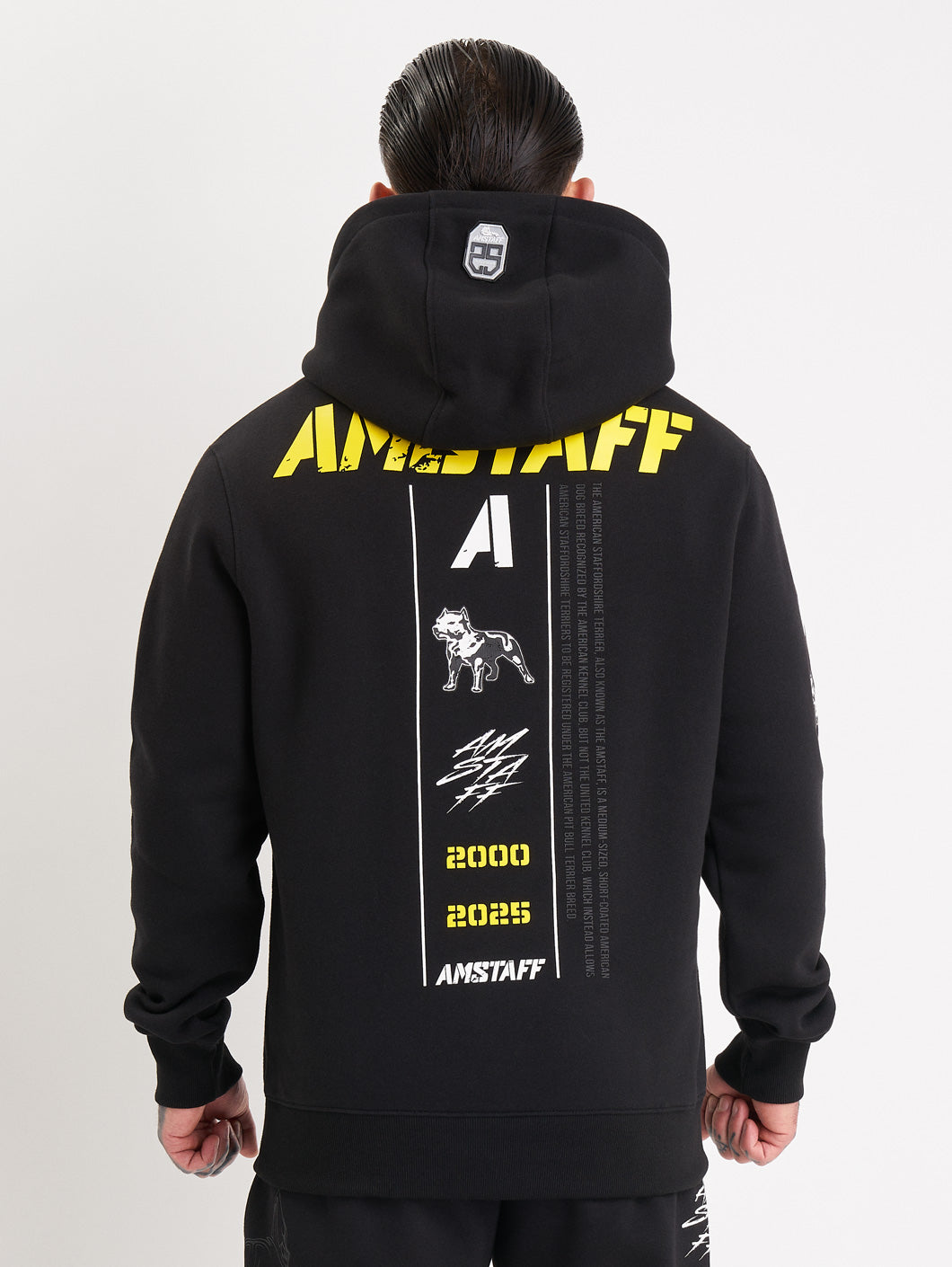 Amstaff Riven Hoodie Black