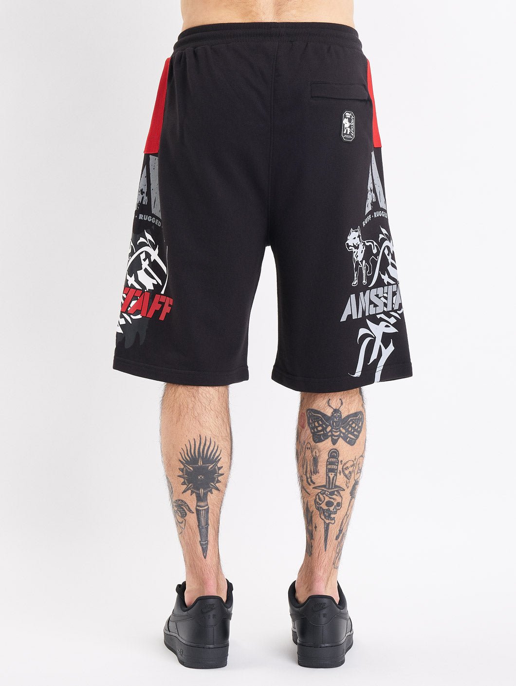 amstaff vedor sweatshorts black - 6