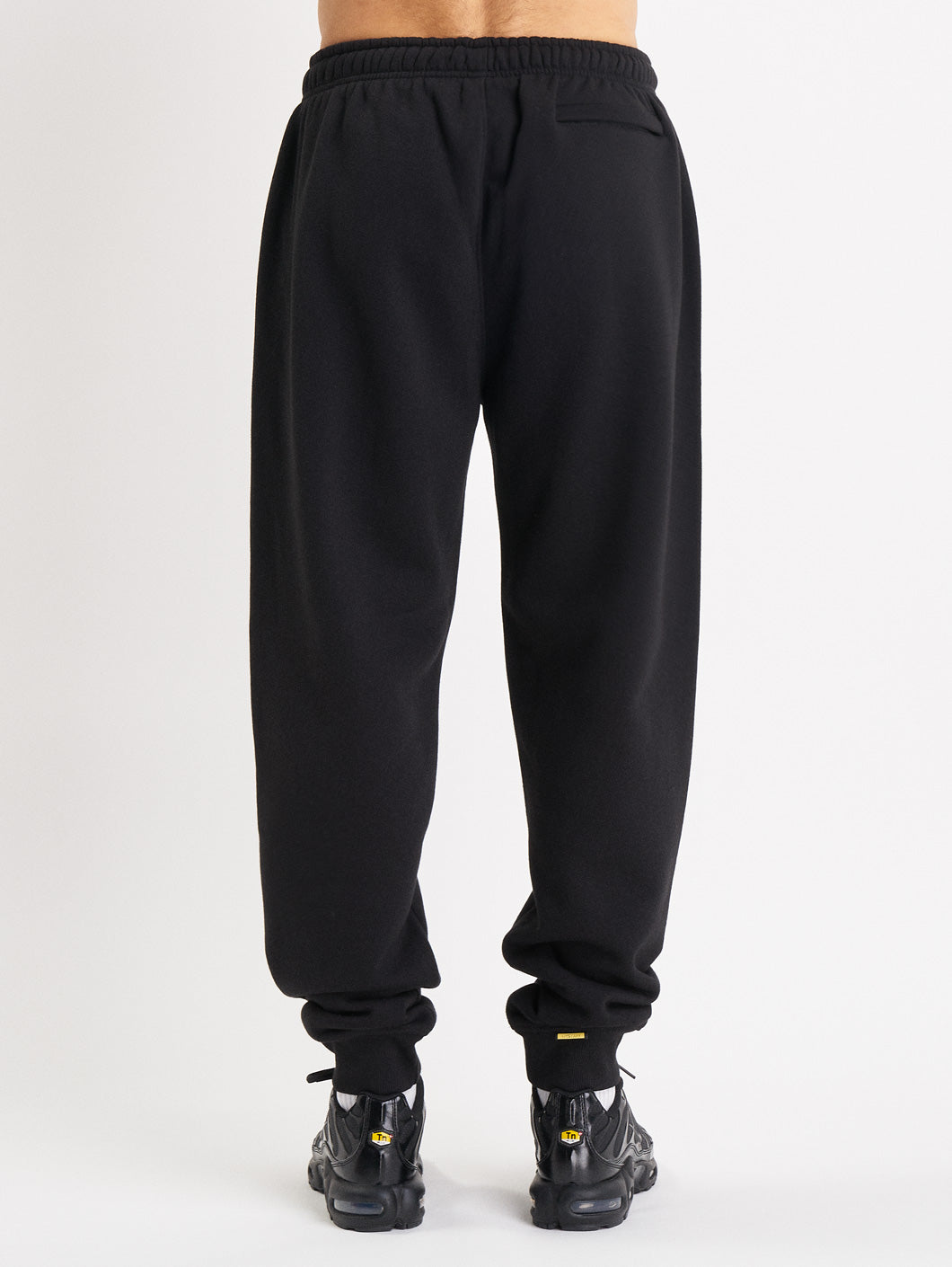 Amstaff Logo 2.0 Sweatpants Black White - Amstaff Wear