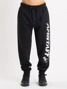 Amstaff Logo 2.0 Sweatpants Black White - Amstaff Wear