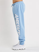 Amstaff Logo 2.0 Sweatpants Horizon Blue - Amstaff Wear
