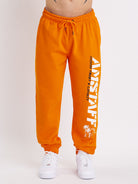 Amstaff Logo 2.0 Sweatpants Orange - Amstaff Wear