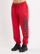 Amstaff Logo 2.0 Sweatpants Red Black - Amstaff Wear