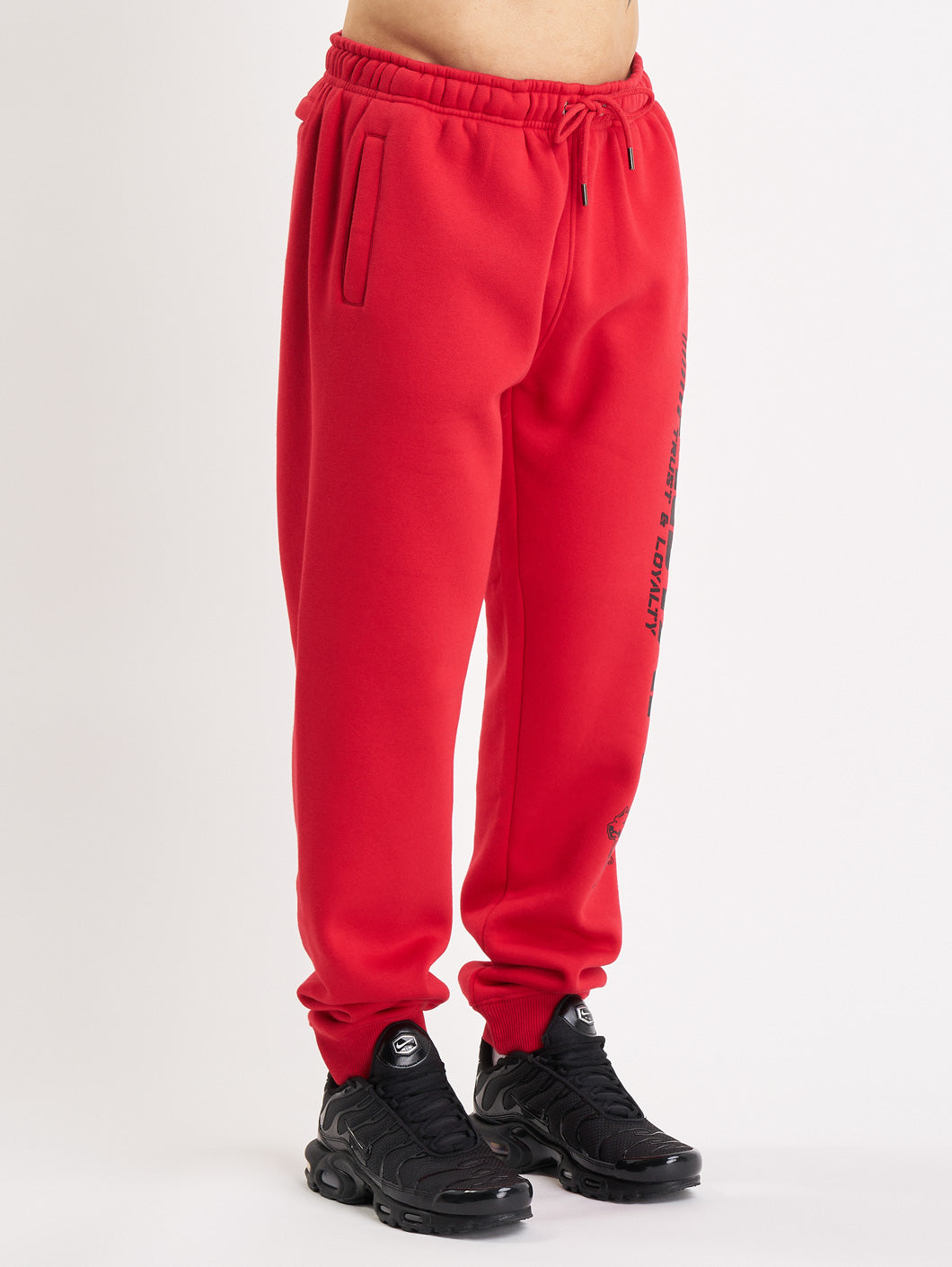 Amstaff Logo 2.0 Sweatpants Red Black