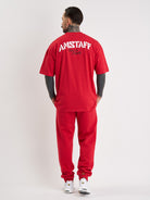 Amstaff Logo 2.0 Sweatpants Red - Amstaff Wear