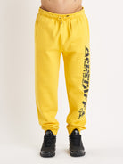 Amstaff Logo 2.0 Sweatpants Yellow Black - Amstaff Wear