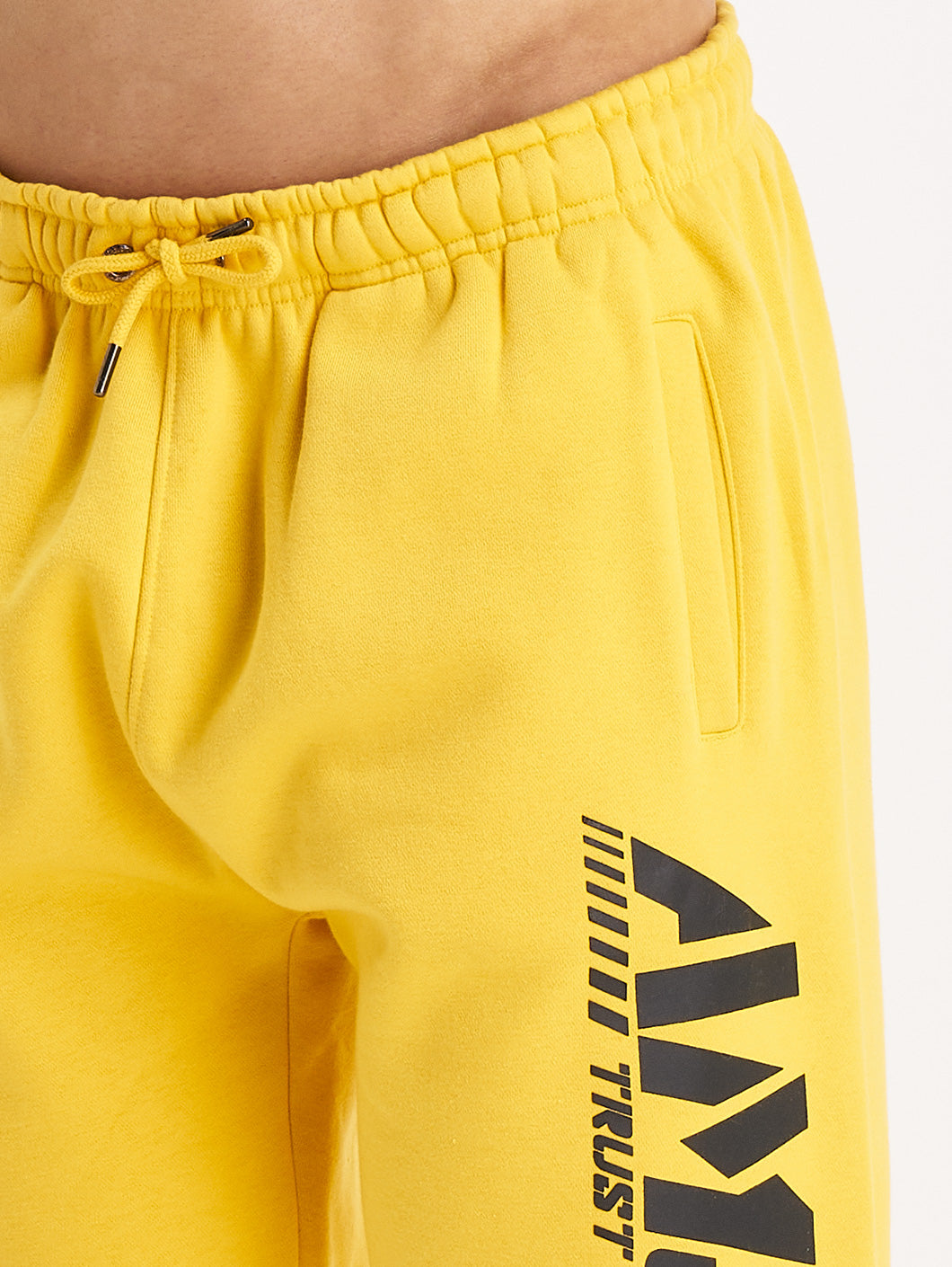 Amstaff Logo 2.0 Sweatpants Yellow Black