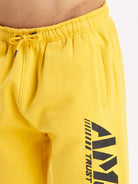 Amstaff Logo 2.0 Sweatpants Yellow Black - Amstaff Wear