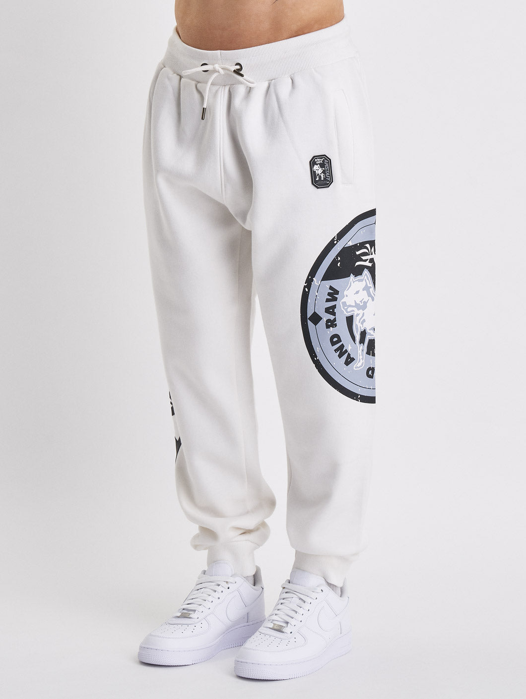 amstaff dyster sweatpants white - 3