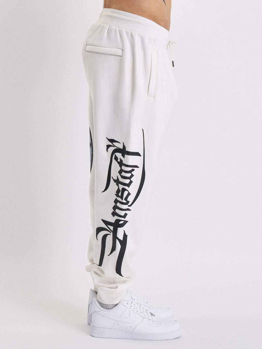 amstaff dyster sweatpants white - 6