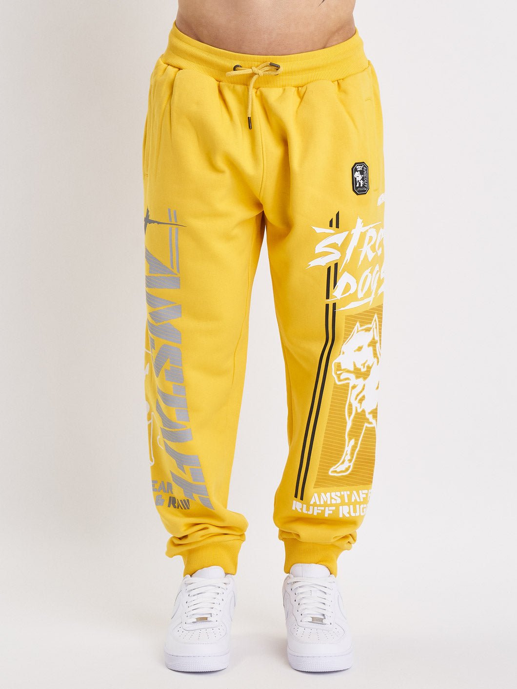 amstaff hunters sweatpants yellow - 0