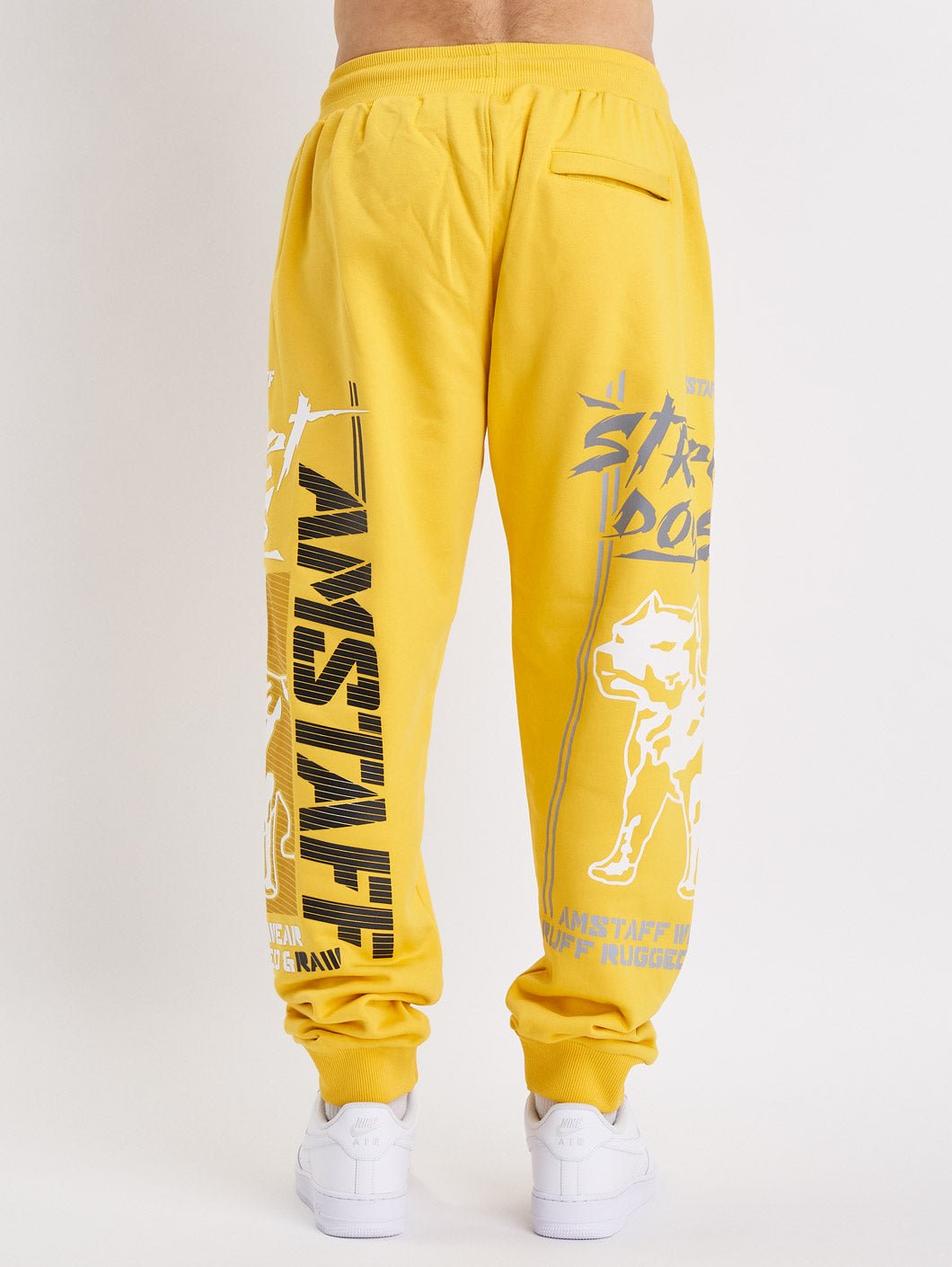 amstaff hunters sweatpants yellow - 3