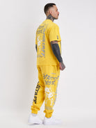 amstaff hunters sweatpants yellow - 2