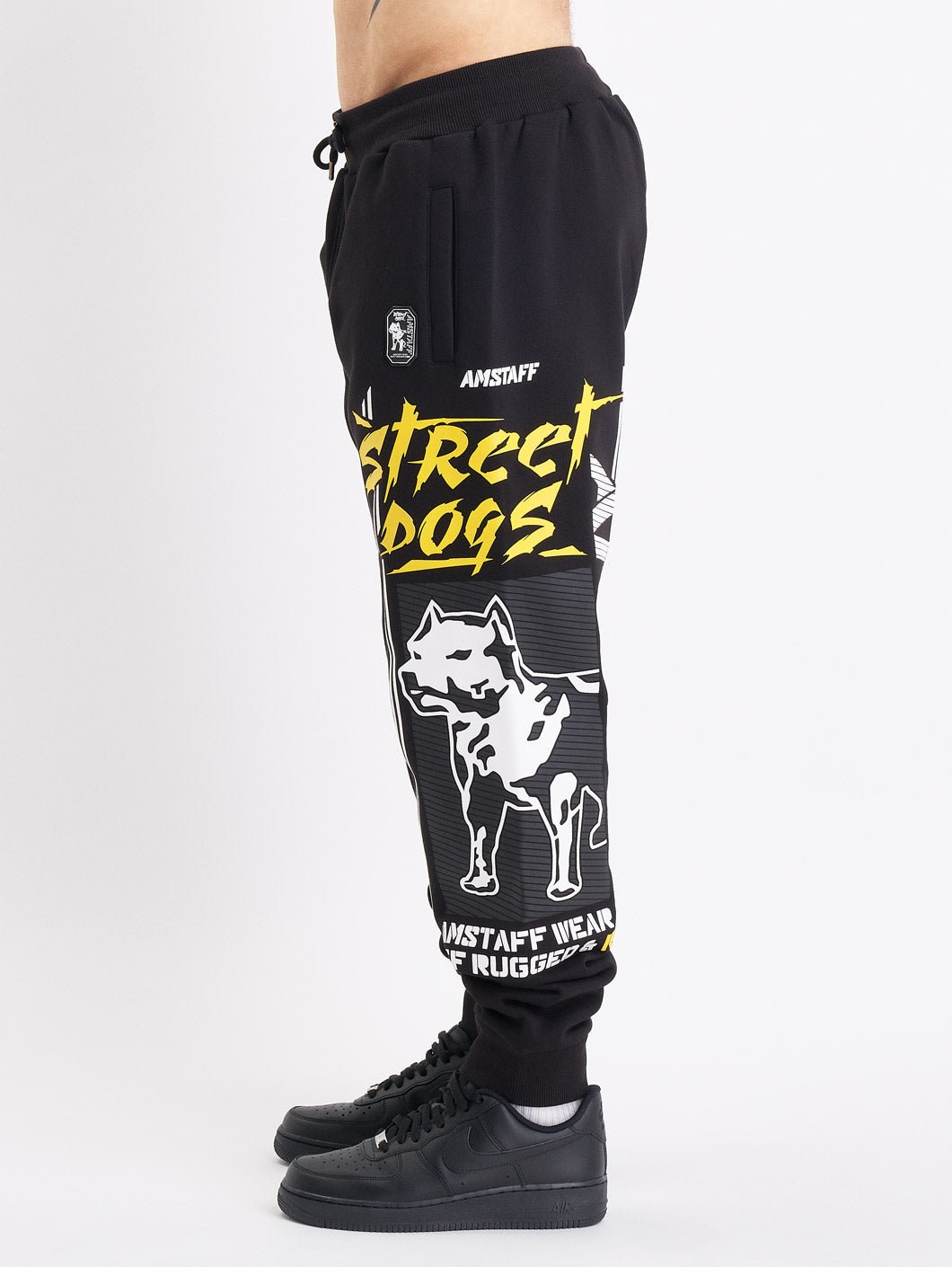 amstaff hunters sweatpants black - 5